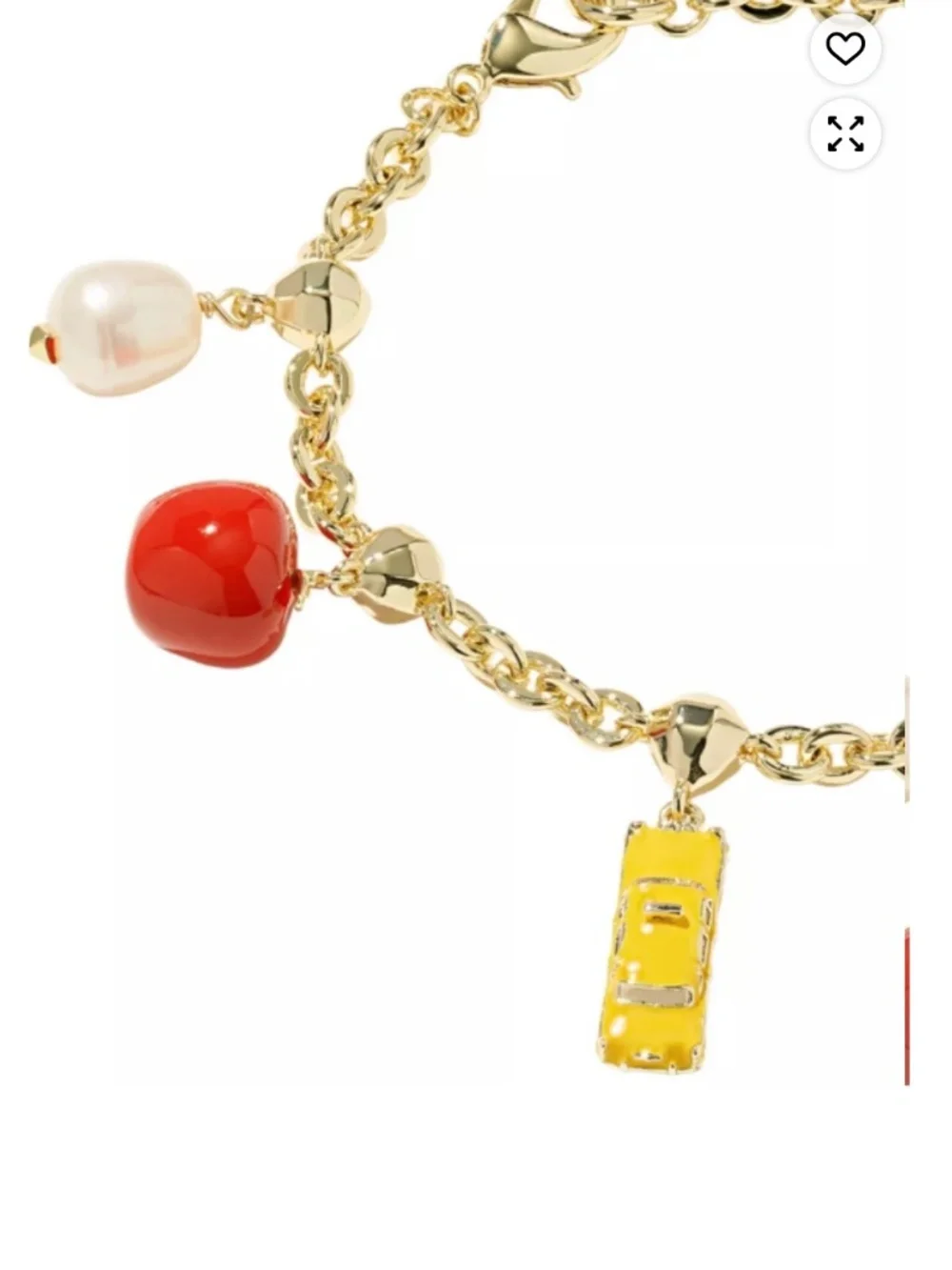 Kendra Scott NYC Icon Freshwater Pearl & Charm Bracelet - Picture 2 of 5
